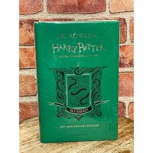 Harry Potter Chamber of Secrets Slytherin 20th Anniversary Edition Hardcover New